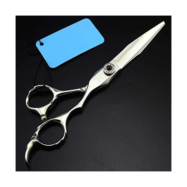 Professionnel 440c 6 pouces coupe ciseaux de Salon de coiffure coupe ciseaux de cheveux de coiffeur amincissement ciseaux cis