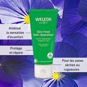 WELEDA - Duo Skin Food Soin réparateur - Nourrit intensément - peaux très sèches et agressées - Certifié Natrue ** - Tube 30 ...