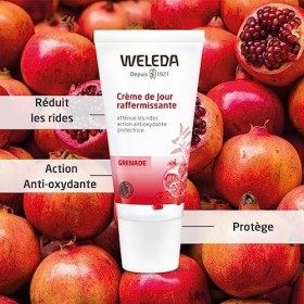 WELEDA - DUO rituel visage raffermissant - Crème de jour raffermissante à la Grenade + Huile raffermissante visage - Vegan*- ...