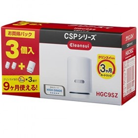 Cartridge Super High Grade Replacement-CLEANSUI CSP series Rayon [remove substances 13 2] HGC9SZ 3 pieces Japan import 