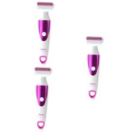 FRCOLOR 3 Pièces Épilateur Rasoir Femmes Épilateur Femmes Cheveux Rasoir Rasoir De Sourcils Shaper Violet Corps Lavage Miss