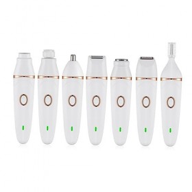 Beaupretty 3 Pièces Épilateur Tondeuse Coupe-Cheveux Machine DÉpilation Blanc Miss Corps