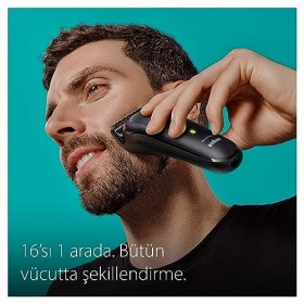 Braun All-In-One Series 7 MGK7470, 16 en 1, Soins quotidiens pour les hommes, barbes et cheveux pincement, rasage, épilation 