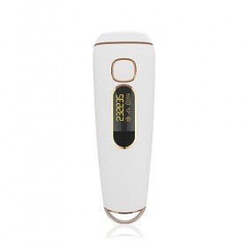 DAM T5S Épilateur IPL à lumière pulsée Tête remplaçable Haute intensité 999 999 7 x 4 x 20 cm Couleur : Blanc