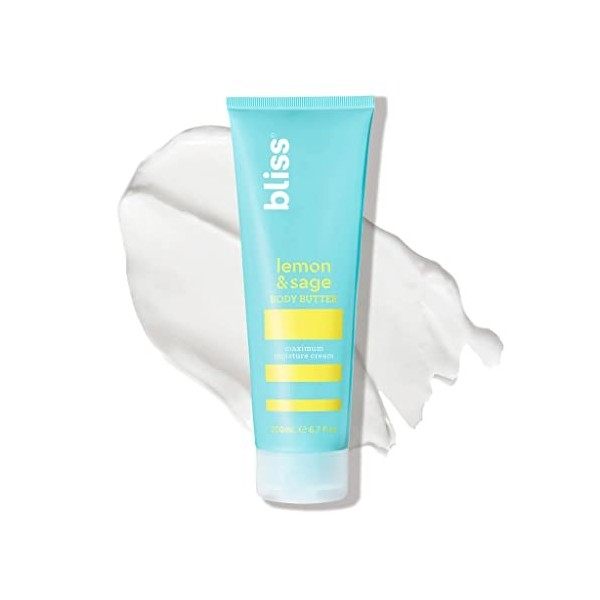 Lemon + Sage by Bliss Maximum Moisture Cream Body Butter 200ml Crème Jour et Nuit