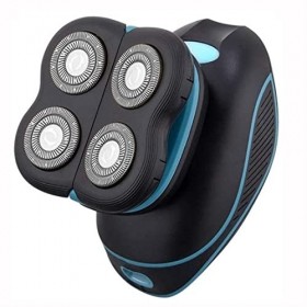 Générique Rasoir de tête for Hommes, Coupe-Cheveux Humide/sèche 4, Rasoir Rotatif Rechargeable 5d