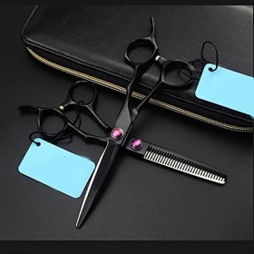 Kit de coupe de cheveux/éclaircissage de cheveux noirs avec étui, équipement de salon de coiffure professionnel couleur : en ...