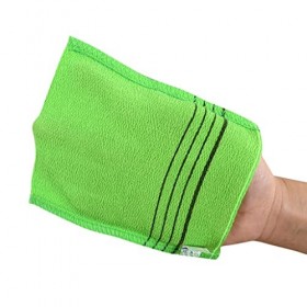 DINGZZ 3 pièces exfoliant Bain de Toilette Gommage Corps Douche Lavage Mort Propre Lavage Serviette Outil Rasage et Épilation
