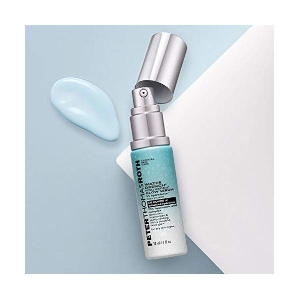 Peter Thomas Roth Water Drench Hyaluronic Glow Serum for Unisex 1 oz Serum Crème Jour et Nuit