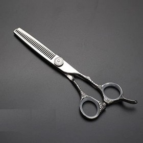 6" Professional Barber Hair Thinning and Cutting Scissors Razor Edge and Teeth Edge Thinning Hair Scissors Shears Hairdressin...