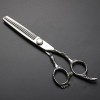 6" Professional Barber Hair Thinning and Cutting Scissors Razor Edge and Teeth Edge Thinning Hair Scissors Shears Hairdressin