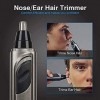 KRASS Tondeuse Nez Et Oreilles pour Homme Tondeuse Nez Électrique Portable IPX7 Lames en Acier Inoxydable Étanches Adaptées À