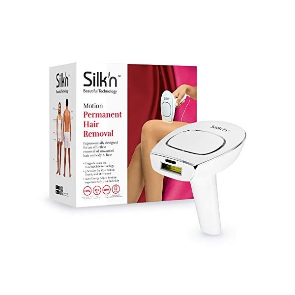 SILKN FGP1PE1001 MOTION Epilateur a lumiere pulsee 350.000 flash - Blanc