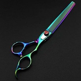 Ciseaux de coiffure, ciseaux de coiffure, ciseaux à effiler les cheveux, équipement de salon de coiffure professionnel, barbi