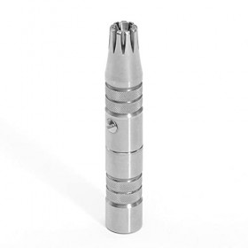 FURLOU Tondeuse à poils de nez, nouvelle tondeuse à poils de nez portable en acier inoxydable épilation de nez rasage rasoir 
