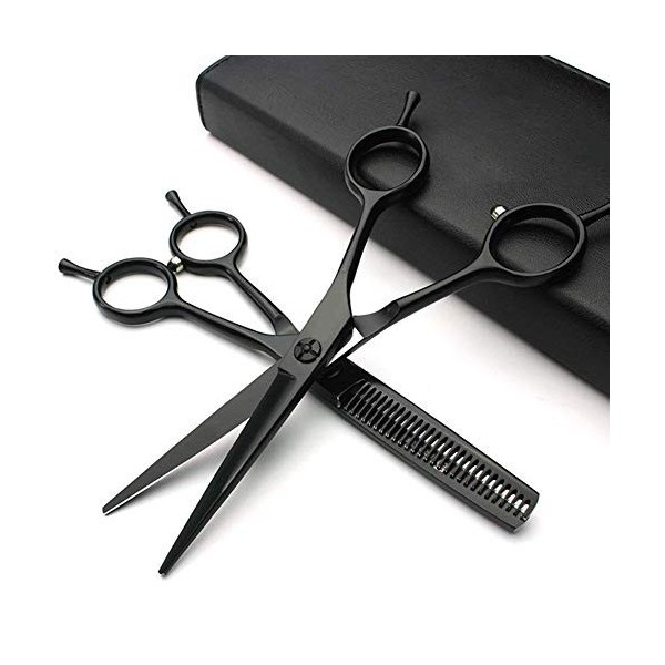 Ciseaux à cheveux professionnels, ciseaux à cheveux droits, outils de salon de coiffure, ciseaux de coiffure, kit de ciseaux 