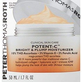 Peter Thomas Roth Potent-C Crème Hydratante Eclaircissante/Repulpante, 50 ml Crème Jour et Nuit