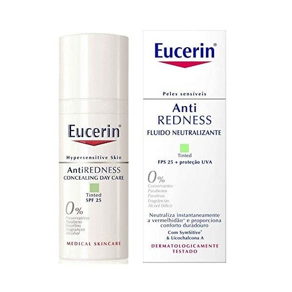 Eucerin Anti-Redness Concealing Day Cream - SPF25 50ml Crème Jour et Nuit