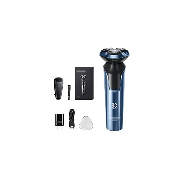 JUEMISSA Rasoir Rasoir à Barbe électrique pour Hommes Rasoir Rechargeable Coupe-chaume Rasoir Facial Color : E, S : 16.5 * 6