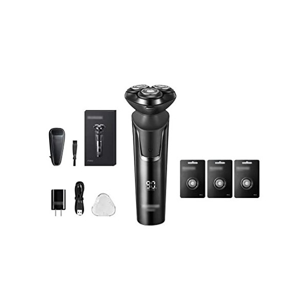 JUEMISSA Rasoir Rasoir à Barbe électrique pour Hommes Rasoir Rechargeable Coupe-chaume Rasoir Facial Color : E, S : 16.5 * 6