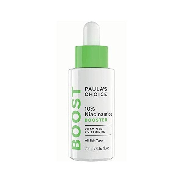 Paulas Choice 10% Niacinamide BOOSTER Sérum Visage - Réduit Pores Dilatés, les Taches Brunes & Imperfections - avec Allantoi ...