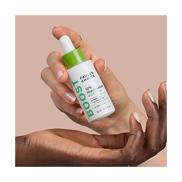 Paulas Choice 10% Niacinamide BOOSTER Sérum Visage - Réduit Pores Dilatés, les Taches Brunes & Imperfections - avec Allantoi ...