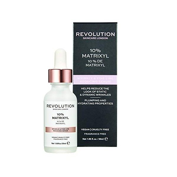 Revolution Skincare London, 10% Niacinamide and 1% Zinc Blemish & Pore, Sérum, Super-dimensionné, 60ml Crème Jour et Nuit
