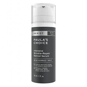 Paulas Choice RESIST Anti Âge Sérum Retinol - Traitement Visage Réduit les Rides et Taches Brunes - avec Vitamine C & Bisabo ...