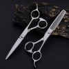 Ciseaux de coiffure et damincissement des cheveux Ciseaux de salon de coiffure 6 pouces Ensemble cadeau pour la main droite-