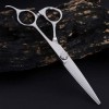 Ciseaux de coiffure et damincissement des cheveux Ciseaux de salon de coiffure 6 pouces Ensemble cadeau pour la main droite-