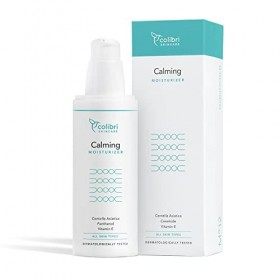 colibri skincare CALMING MOISTURIZER 80ml - Crème hydratante visage - Crème anti-rides femme riche avec acide hyaluronique C...