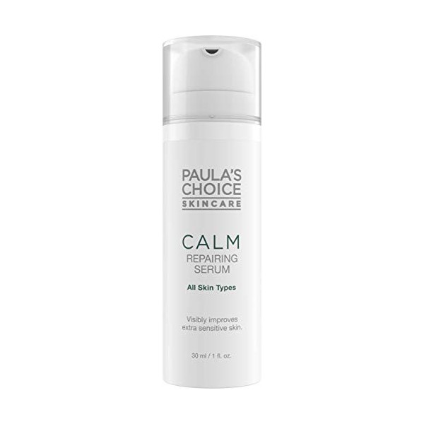 Paulas Choice CALM Repairing Sérum - Traitement Très Doux Apaise & Hydrate la Peau - Réduit les Rougeurs avec Céramides & Bê