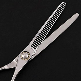 JINJIA Ciseaux Dentaires Professionnels pour La Coiffure, Ciseaux De Coupe De Cheveux Ciseaux Amincissants Ciseaux De Coupe D