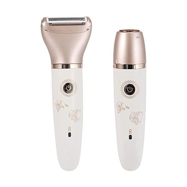 XIXIDIAN Épilateur pour Femmes, 2 en 1 Épilateur électrique Epilateur Shaver Shaver Dames Électrique Razor Razor imperméable,