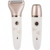 XIXIDIAN Épilateur pour Femmes, 2 en 1 Épilateur électrique Epilateur Shaver Shaver Dames Électrique Razor Razor imperméable,