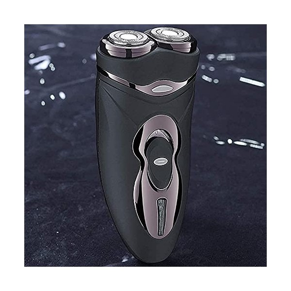 XIXIDIAN Rasoir électrique, tête de Coupe Double Rechargeable Rasoirs de rasoirs électriques Shavers électriques, Un commutat