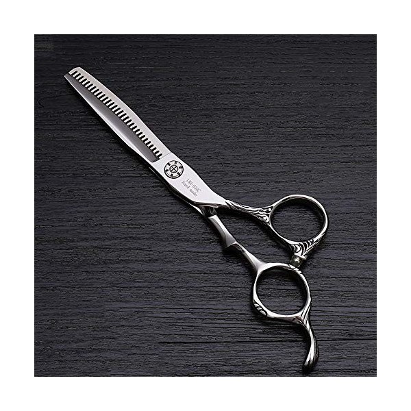 Outils de coupe des cheveux Ciseaux à dents minces de coiffure en acier inoxydable de 6 pouces, ciseaux de coiffure spéciaux 