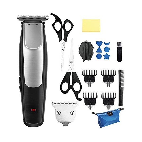 Tondeuse à cheveux pour hommes, tondeuse à cheveux électrique pour enfants, hommes, tondeuse rechargeable sans fil rechargeab