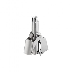 OUSIKA Tondeuse à poils de nez, tondeuse à nez nouvelle tondeuse manuelle en acier inoxydable for raser le nez oreille tondeu