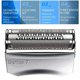 70S Series 7 Têtes de rechange pour Braun