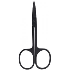 Ciseaux en Acier Inoxydable pour Couper les Poils du Visage, la Barbe, la Moustache, les Poils du Nez, les Poils des Oreilles