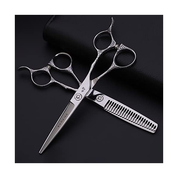 ciseaux de coiffeur Ciseaux De Coupe De Cheveux, 6 Pouces Professionnel Japon 440c Acier Ciseaux De Cheveux Haut De Gamme Cou