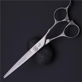 ciseaux de coiffeur Ciseaux De Coupe De Cheveux, 6 Pouces Professionnel Japon 440c Acier Ciseaux De Cheveux Haut De Gamme Cou...