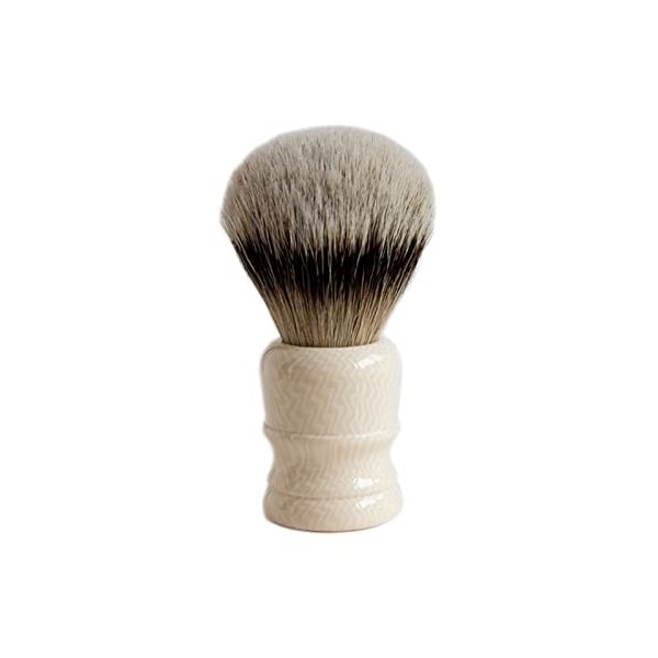 WWWFZS Brosses de Rasage, brosses de Rasage à Manche en Bois, Outil de Salon de Coiffure Professionnel de Luxe pour Hommes