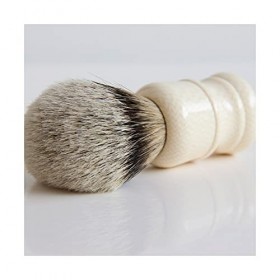 WWWFZS Brosses de Rasage, brosses de Rasage à Manche en Bois, Outil de Salon de Coiffure Professionnel de Luxe pour Hommes