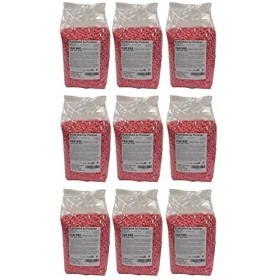 BeautyfulCenter | Purewax | 9 KG de Perles de cire à épiler pelable ROSE, épilation sans bande - 9 X 1 KG, TOP PROMO