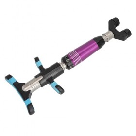 Outil de Massage Manuel à 6 Niveaux avec 4 Têtes – Outil de Réglage Chiropratique en Acier Inoxydable pour un Soulagement Eff