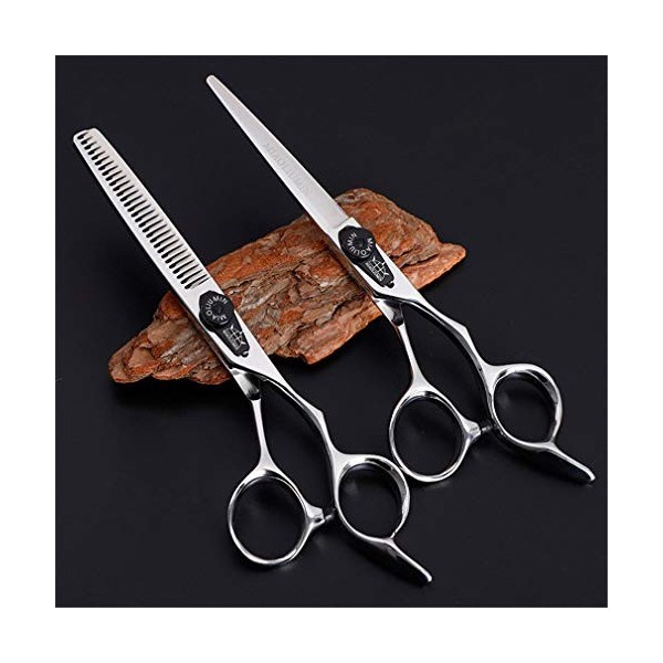 Chaomeiart Professional 6.0 Pouces Coiffure Ciseaux De Coiffure Set Dilution Ciseaux Dents Ciseaux Hommes Femmes 440C Japon S