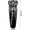 XIXIDIAN Shavers rotatifs pour Hommes, Rasoir électrique Rasoir pour Hommes, Robinet électrique Rotatif 3D Shafre Humide Sec 