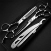 XINGYU Ciseaux de Coiffure Outil de Conception de Cheveux Ciseaux de Coiffeur Set 3Pcs